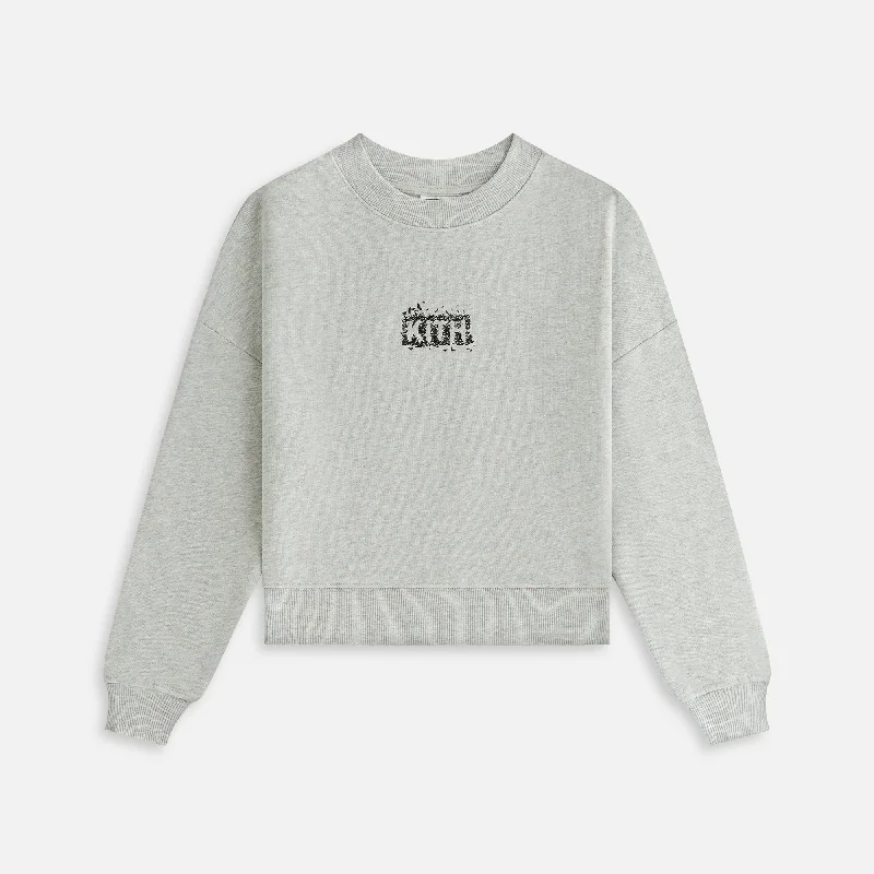 CrewnecksceneBatman | Kith Kids Bats Nelson Crewneck - Light Heather Grey