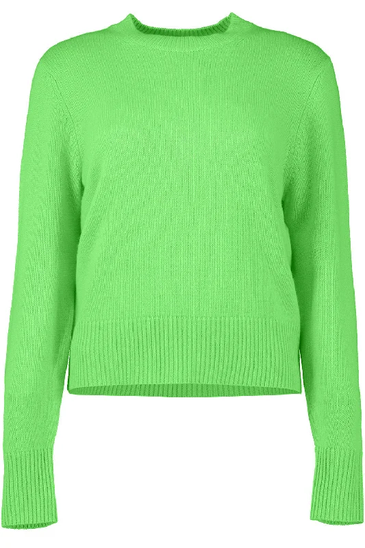 Long Sleeve Sweater - Green Glow