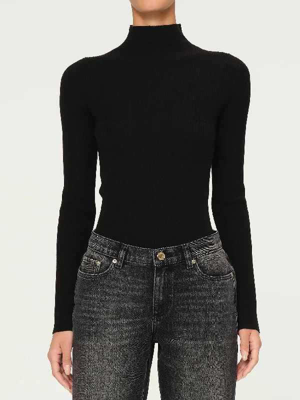 Long Sleeve Turtleneck | Black