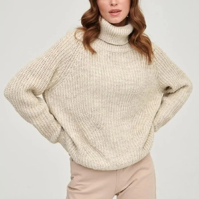 Warm and Cozy Turtleneck Sweater for Women