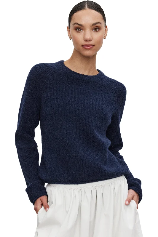 CrewneckhistoryVelvet Gigi Cozy Knit Crewneck Sweater