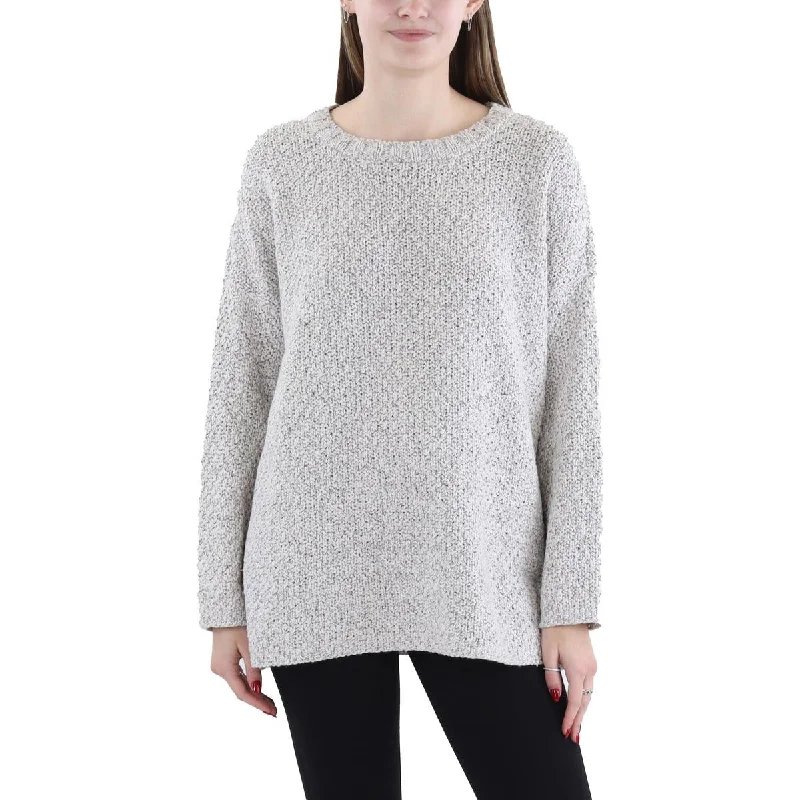 CrewneckoutfitWomens Cotton Knit Crewneck Sweater