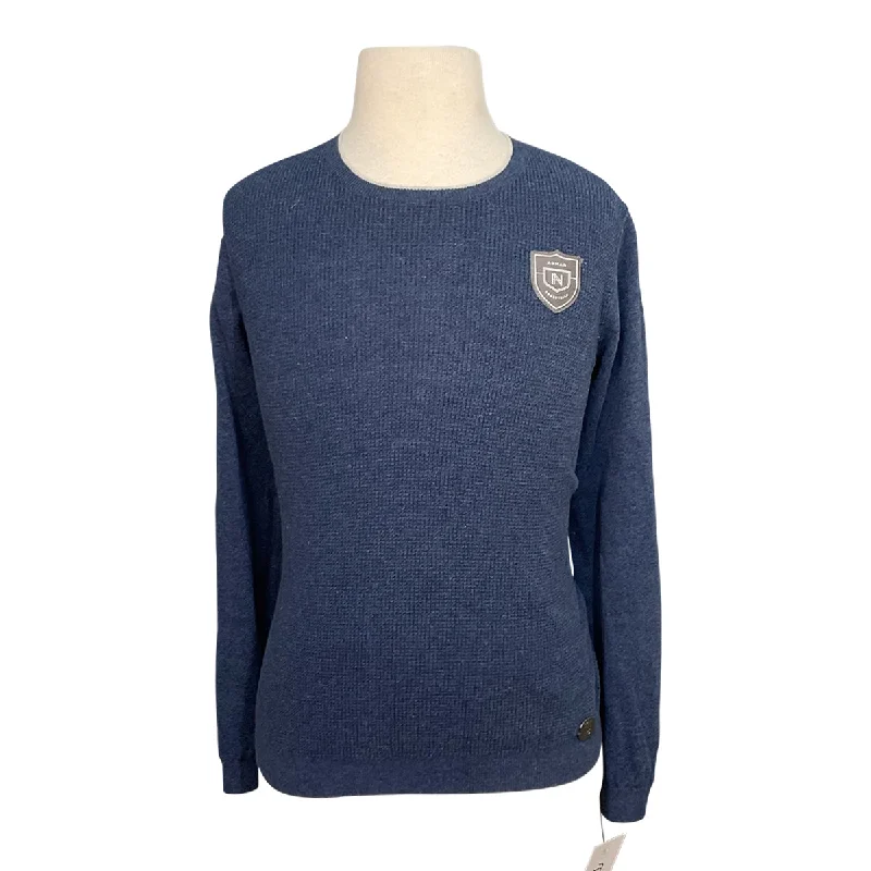 CrewneckplatformAsmar Equestrian Delray Youth Crewneck Sweater in Navy - Children's 10-12