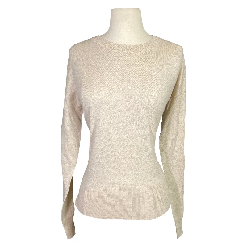 CrewneckdataCallidae 'The Crewneck' Sweater in Beige - Women's Medium