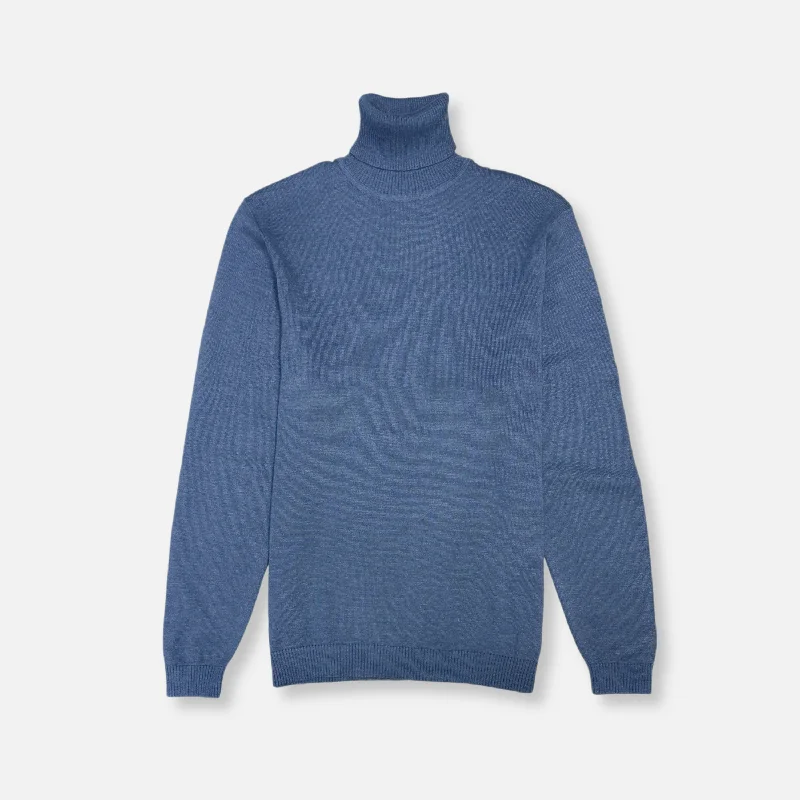 London Solid Turtleneck