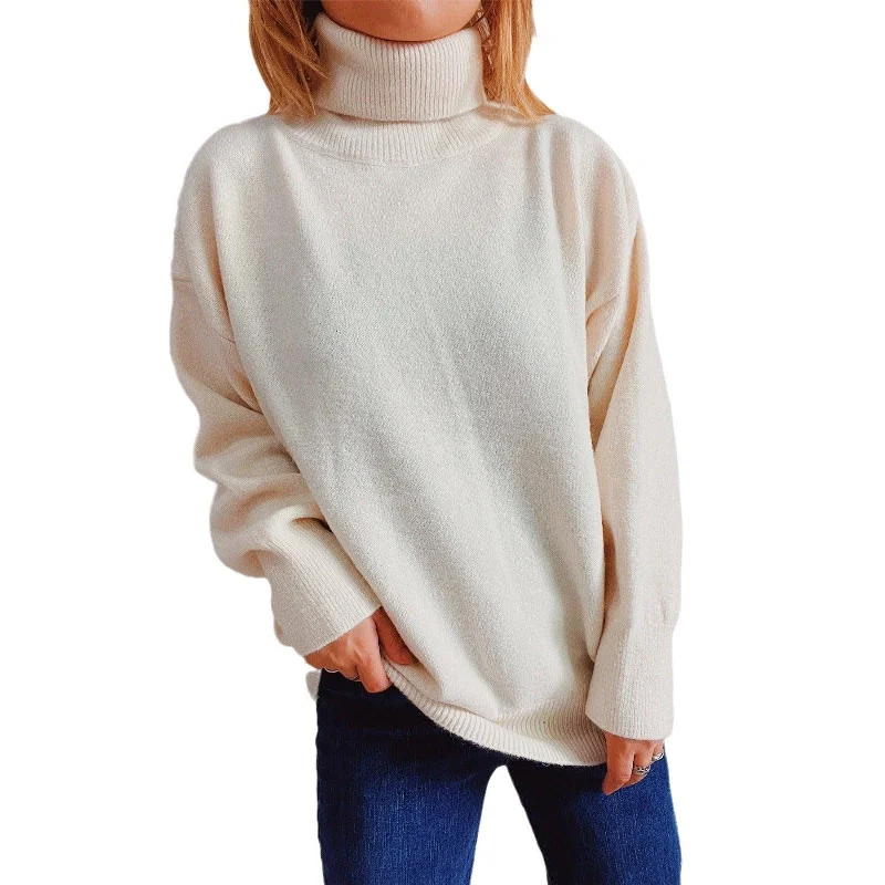 Turtleneck Long Sleeve Sweater