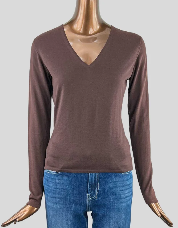 TSE V-neck Sweater - Medium