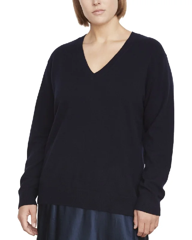 Vince Weekend V-Neck Cashmere Top